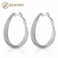 Brincos ZENORY Éclat Argent — Argolas em Prata 925 com Elegância Europeia