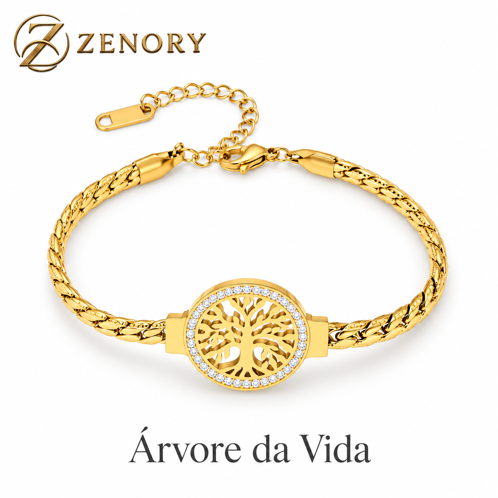 Pulseira Dourada Élise — Zenory