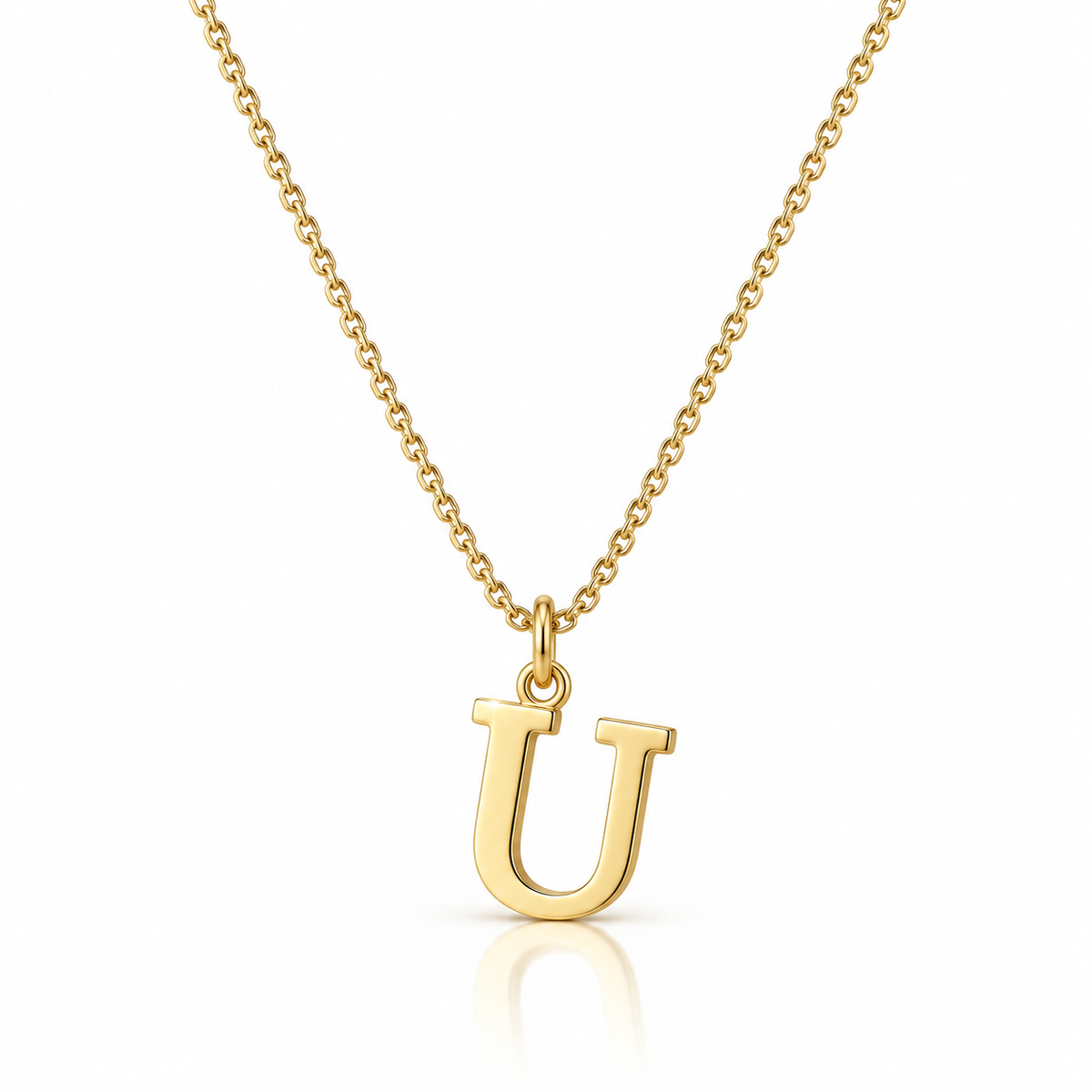 Colar Zenory Initiale – Inicial Personalizada com Banho de Ouro 18K